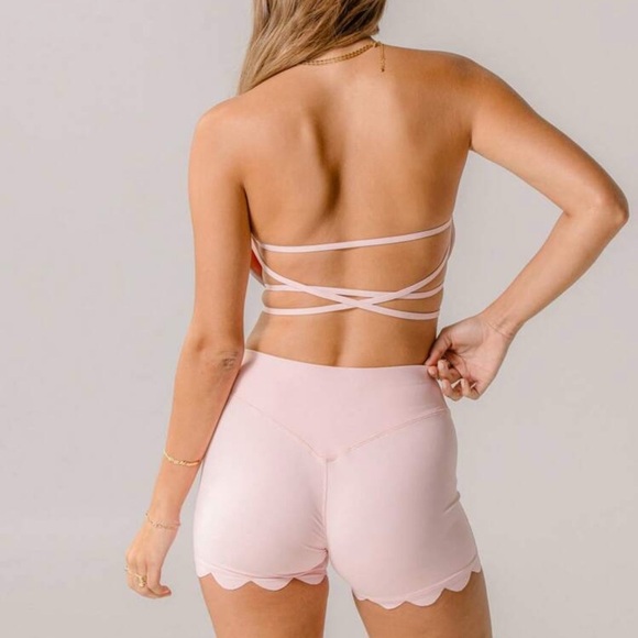 Stylish Pink Women's Pantsuit - Picture 4 of 5